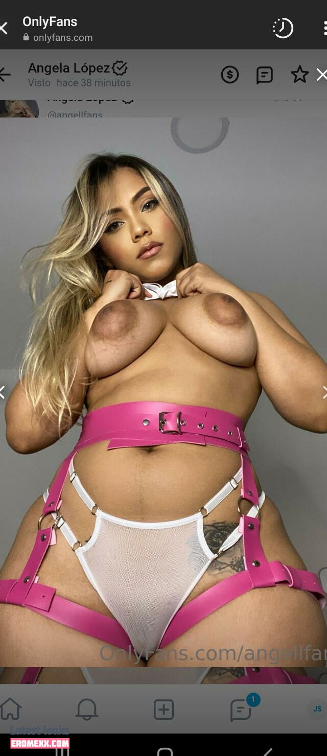 Latest Leaks Angela López Nude #5 - Fapello